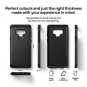 Samsung Galaxy Note 9 Armor Case Heavy Duty Dual Layer Smooth Grippy Slim Black