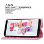 Huawei P20 Pro Case Flip Wallet Mirror Glitter Heavy DutyShock Resistant Pink