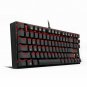 LED Backlit Gaming Keyboard Mechanical Feeling Metal ABS Construction Black