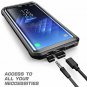 Samsung Galaxy S8 Case with Built in Screen Protector PC Shockproof Rugged Black