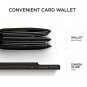 Galaxy Note 9 case, VRS Design [Matte Black] SemiAutomatic Sliding Wallet Phone