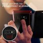 Samsung Galaxy Note 9 Case Leather Wallet  Flip PU 3 Cards Slots Slim Black Red
