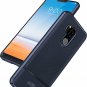 LG G7 Silicone Case Flexible TPU Raised Protection Lightweight Thin Slim Blue