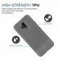 LG G7 Silicone Case Flexible TPU Raised Protection Lightweight Thin Slim Gray
