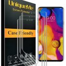 [3 Pack] LG V40 ThinQ Screen Protector Liquid Skin Full Coverage Flexible Film