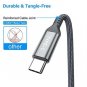 USB C to USB C Cable 2 Pack/6.6ft AkoaDa USB Type C Fast Charger Cable Nylon Bra