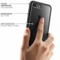 iPhone 8 Plus Case Premium Hybrid Protective Clear Back Cover Shockproof Black