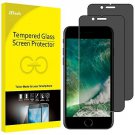JETech Privacy Screen Protector for iPhone 8 Plus and iPhone 7 Plus, AntiSpy Te