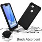 Google Pixel 3 XL Case Three Layer Heavy Duty Shockproof Anti-Fingerprint Black