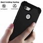 Google Pixel 3 XL Case Three Layer Heavy Duty Shockproof Anti-Fingerprint Black