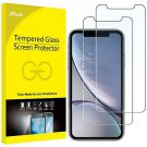 JETech Screen Protector for Apple iPhone XR 6.1Inch, Tempered Glass Film, 2Pac