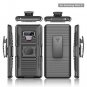 Samsung Galaxy Note 9 Case Shock Absorbing TPU Interior Kickstand Durable Black