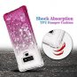 Samsung Galaxy Note 9 Case Bling Quicksand Glitter TPU Bumper Shockproof Pink