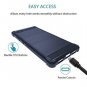 BlackBerry KEY2 Case Soft Flexible TPU Anti Fingerprint Precisely Cut Slim Blue