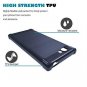 BlackBerry KEY2 Case Soft Flexible TPU Anti Fingerprint Precisely Cut Slim Blue