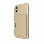 iPhone Xs Max Wallet Card Slots Shockproof Heavy Duty Lightweight Champagne New