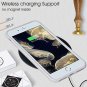 iPhone 8 Plus 7 Plus Silicone Case Rubber Microfiber Anti Drop Shockproof Purple