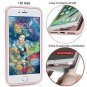 iPhone 8 Plus 7 Plus Silicone Case Gel Rubber Microfiber Cloth Slim Durable Pink