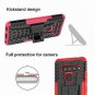 LG V40 Case, LG V40 ThinQ Case, Yiakeng Dual Layer Shockproof Wallet Slim Protec