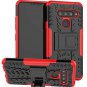 LG V40 Case, LG V40 ThinQ Case, Yiakeng Dual Layer Shockproof Wallet Slim Protec
