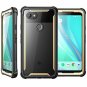 Google Pixel 2 XL Bumper Case Rugged Built-in Screen Protector Durable Gold