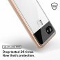 Google Pixel 2 XL Protective Case Dual Layer Slim Geometric Design Durable Gold