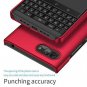 BlackBerry KEY2 Case Durable Full Protective Minimalist Slim Fit Lightweight Red