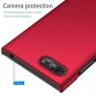 BlackBerry KEY2 Case Durable Full Protective Minimalist Slim Fit Lightweight Red