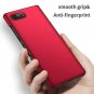 BlackBerry KEY2 Case Durable Full Protective Minimalist Slim Fit Lightweight Red