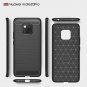 Huawei Mate 20 Pro case,Silicone Shockproof Cover Durable Ultra Thin Carbon Fibe