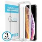 Maxboost Screen Protector for Apple iPhone Xs iPhone X (Clear, 3 Packs) 0.25mm