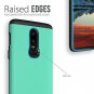 OnePlus 6 Case Rugged Shockproof Dual Layer Heavy Duty Slim Fit Lightweight Mint