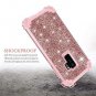 Samsung Galaxy S9 Plus Case Bling Sparkle High Impact Shockproof Shiny Rose Gold