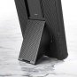 Google Pixel 2 XL Case Rubberized Holster Belt Clip Secure Fit Non Slip Black