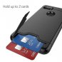 Google Pixel 2 XL Case Walle Card Holder Kickstand Shockproof Lightweight Black