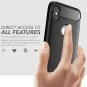 iPhone XS Max Case 2018 with Built-in Screen Protector Full-Body Rugged Black