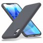 iPhone XR Soft Case Liquid Silicone Cover Perfect Grip Drop Protection Gray