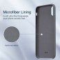 iPhone XR Soft Case Liquid Silicone Cover Perfect Grip Drop Protection Gray
