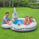 Shark Spray Pool 90 X 89 X 42 Size Summer Waterfall Outdoor For Ages 2+ Gray