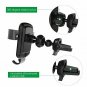 Wireless Charger Car Mount Adjustable Gravity Air Vent Phone Holder for iPhone