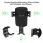 Wireless Charger Car Mount Adjustable Gravity Air Vent Phone Holder for iPhone