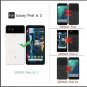 Google Pixel 2 XL Gliter Case Girls Women HD Screen Protector Heavy Duty Pink