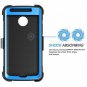 Samsung Galaxy S9 Plus Case Holster Clip Shockproof Kickstand Armor Blue