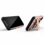 iPhone XS Case Kickstand Screen Protector Holster Belt Clip Rose Gold Black
