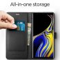 Spigen Wallet S Galaxy Note 9 Case with Foldable Cover and Kickstand Feature for