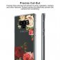 Samsung Galaxy Note 9 Case Flexible TPU Women Shock Absorption Floral Slim Red