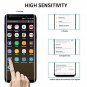 Tembin Tempered Glass Screen Protector for Galaxy S8, Full Adhesive AntiFingerp