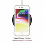 iPhone 8 Plus Case White Henna Mandala Floral TPU Bumper Cover Clear Ultra Slim