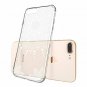 iPhone 8 Plus Case White Henna Mandala Floral TPU Bumper Cover Clear Ultra Slim