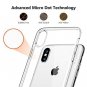 iPhone Xs Max Case (2018) Soft TPU Thin Cover Transparent Edge Crystal Clear